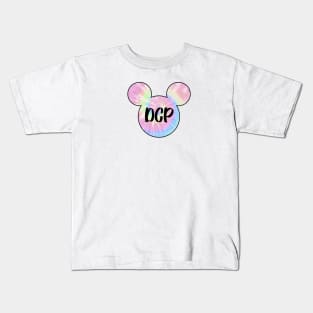 dcp tie dye ears Kids T-Shirt